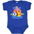 thumbnail image 3 of Inktastic Its My Birthday Circus Tent with Lion 1 Year Old Boys or Girls Baby Bodysuit, 3 of 5