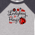 thumbnail image 4 of Inktastic Ladybug Hugs with Cute Ladybug and Flowers Boys or Girls Baby Bodysuit, 4 of 5