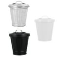 thumbnail image 6 of TUIBELYN 3pcs Mini Trash Can Flowerpot Desktop Adorable Waste Bin Flowerpots with Lids, 6 of 8