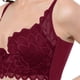 thumbnail image 3 of Brasier de Encaje - PLAYTEX - Side Smoothing - Soporte Cómodo -Modelo 52233 - Estilo Moldeador - Color Rojo - Talla 38C, 3 of 4