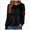 A62-Black, variant on Halloween Sweatshirts for Women Long Sleeve Crew Neck Cute Pumpkin Face Shirt Lightweight Fall Sweater Pullover Tops(Blue,S)