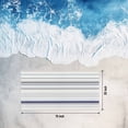 thumbnail image 2 of Beach Towel Blue Grey Stripes Bath Pool Towels Simple Geometric Absorbent Beach Towel Soft Large Quick Dry Lightweight Camping Travel Sports Yoga Gym Swim Towels for Adult 35x70 Inch, 2 of 9