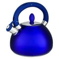 thumbnail image 1 of Hamilton Beach 3.2 Qt Stainless Steel Whistling Tea Kettle, Blue, 1 of 5
