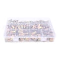 thumbnail image 2 of 300 Uds tuerca de remache plana moleteada ColorPlated Zinc acero al carbono sujetador Hardware M3/4/5/6/8/10/12, 2 of 14