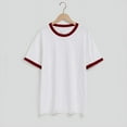 thumbnail image 5 of Bovxnpu Summer Short Sleeve T Shirts Pullover Top Undershirt Cotton Crewneck Loose Summer Tee Summer Tops (Women's or Women's Plus), 5 of 5