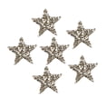 thumbnail image 1 of 6 parches para ropa con diamantes de imitación para planchar y coser, diseño de estrella Gris claro, 1 of 6