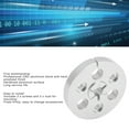 thumbnail image 4 of Aluminum Alloy Take Up Reel, Professional 1/4 7 Inch Empty Tape Reel Fine Polished  For Recorders, 4 of 8