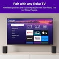 thumbnail image 2 of Altavoces inalámbricos Roku (para Roku Streambars o Roku TV), negro, 2 unidades (paquete de 1), 2 of 5