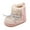 Red, variant on Baby Boys Girls Snow Winter Boots Hard Bottom Winter Boots Baby Cozy Walking Sock(Red,6)