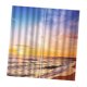 thumbnail image 4 of Cortinas de Impresos 3d de Oscurecimiento para Salón - 2 Paneles 150x166cm Sunset Beach Sunnimix Cortinas de ventana de impresión 3D, 4 of 8