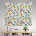 thumbnail image 2 of Honeii Skateboard print Tapestry for Bedroom, Tapestry Wall Tapestry Aesthetic, Room Decor Classroom Tapestries for Living Room Dorm Room 51" X 60", 2 of 6