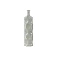 thumbnail image 1 of Urban Trends Collection  Ceramic Round Bottle Vase With Dimpled Sides, Large - Gray, 1 of 1