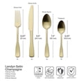 thumbnail image 3 of Mikasa Satin Champagne Landyn 16-Piece Flatware Set, Service for 4, 3 of 6