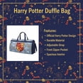 thumbnail image 6 of Harry Potter Gryffindor Kids Duffle Bag 16.5"  Travel & Sports Bag with Zipper Pocket, Mesh Sides & Strap, 6 of 9