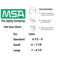 thumbnail image 2 of Casco de seguridad MSA V-Gard estilo Fas-Trac III Ratchet, 2 of 7