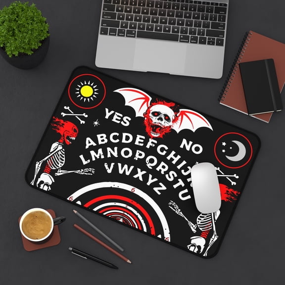 Ouija Board Witchcraft Mouse Pad-Goth Mouse Pad-Gaming Mouse Pad-Desk Mat