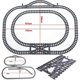 thumbnail image 1 of Trenes de ciudad, vías flexibles, rieles curvos rectos bifurcados, interruptor, bloques de construcción de ladrillos, juguetes creativos de alta tecnología para niños, regalos, 1 of 3