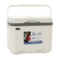 Xhegex Portable Cooler Insulated Box With Thermometers Leak Proof