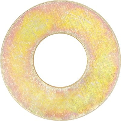Auveco # 12783 3/8" SAE High Strength Washer Zinc Yellow. Qty 100.