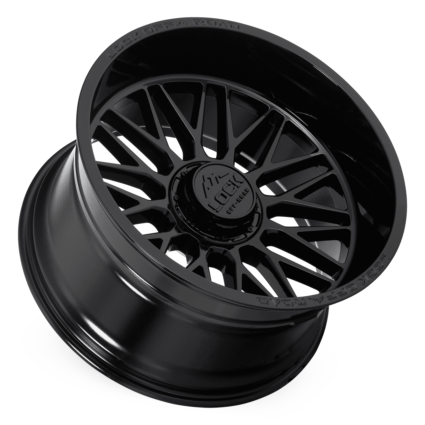 Lock Off-Road Lock Extreme Apex Gloss Black 9-20