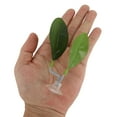 thumbnail image 2 of Betta Fish Bed Betta Leaf Bed Plastic Betta Hammock Pad with Suction Cup Betta Fish Resting Place Green, 2 of 7