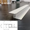 thumbnail image 3 of Perfil de aluminio para techo LED en forma de Z/T, estrecho, suspendido, lineal, para decoración del hogar, barra rígida, luz de fondo invisible, lámparas de canal de 12/24 V, 3 of 5