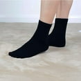 thumbnail image 5 of AMITOFO 5 Pairs Toe Socks Mens Crew Socks Cotton Running Casual Five Finger Ankle Socks For Men Size 11-13, 5 of 8