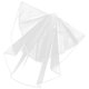 thumbnail image 5 of KAKOWELY Velo de novia corto, velo de novia para despedida de soltera, velo de novia con peine para mujer, 5 of 5