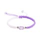 thumbnail image 3 of Xihbxyly Pulseras de La Amistad Tejidas a Mano, Elegante Diseño Ajustable, Cuerda Suave con Cuentas Plateadas, Regalo Perfecto para Aniversarios, Cumpleaños, San Valentín, Todas Las Edades., 3 of 3