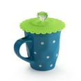 thumbnail image 3 of 12PCS New Cute Anti-Dust Silicone Glass Cup Cover Coffee Mug Suction Seal Lid Cap Food Grade Round Mug Cover, 3 of 10