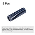 thumbnail image 3 of Unique Bargains Die Spring 5 Pack 16mm OD 50mm Long Spiral Stamping Light Load Compression Die Springs, Blue, 3 of 5