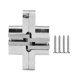 thumbnail image 2 of Bisagras Para Puertas Plegables, Bisagra Cruzada Con Cojinete De Acero Inoxidable De aleación De Zinc Con Tornillos De Montaje Para Gabinetes De Muebles, 2 of 7