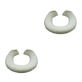 thumbnail image 1 of Cateissary Alfombrilla extragruesa para tapa de inodoro, resistente al desgarro y al desgaste, almohadilla para asiento de inodoro, color Beige Beige 2Conjunto, 1 of 6