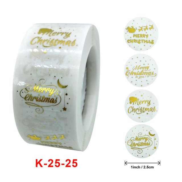 Pegatinas navideñas Etiquetas navideñas Pegatinas Tarjetas decorativas Sobres sellados Artículos navideños (K