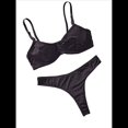 thumbnail image 1 of Conjunto de Ropa Interior Push Up con Aros y Estampado Floral Negro XS, 1 of 9
