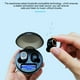 thumbnail image 5 of Auricular Bluetooth-Compatible con Auriculares de cancelación de ruido con estuche de carga LED Pantalla digital Jogging Auriculares inalámbricos Auriculares Inevent EL018277-00B, 5 of 7