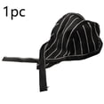 thumbnail image 1 of BTOER 1pc Unisex Chef Hat Pirate Chef Hat Skull Cap Restaurant Dining Chef Hats Adjustable Kitchen Cooking Cap Kitchen Accessories, 1 of 8