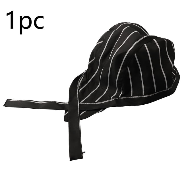 BTOER 1pc Unisex Chef Hat Pirate Chef Hat Skull Cap Restaurant Dining Chef Hats Adjustable Kitchen Cooking Cap Kitchen Accessories