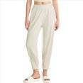 thumbnail image 3 of Pantalones de Yoga Largos para Mujer, Deportivos, Ajustados, Informales, Cómodos, para Gimnasio, Senderismo, Cintura Elástica, Color Leche de , Talla M, 3 of 8
