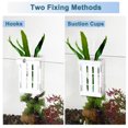 thumbnail image 3 of Unique Bargains Aquarium Plant Holder Fish Tank Plant Holder Aquarium Plant Holder with Hooks Suction Cup White 1 Set, 3 of 6