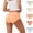 bleu, variante sur Vente de Liquidation 2025 Culottes pour Femmes Culottes pour Femmes Couleur Mixte Lot de 5 Soie Glacée Sans Traces Populaires Confortables et Respirantes sous-Vêtements