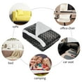 thumbnail image 5 of Catalonia Silky Soft Sherpa Throw Blankets for Beds, Flannel Chevron Micro Plush Fleece Blankets and Throws for Couch Sofa TV Bed, Reversible, Comfy, Fuzzy, 50"x60", Charcoal, 5 of 7