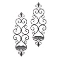 thumbnail image 4 of Claudia Scrolling Wall Candle Holder (Set of 2), 4 of 4