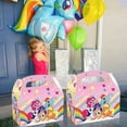 thumbnail image 2 of 12 Pcs Party Favor Candy Boxes for My Little Pony Theme Birthday Party Supplies Decor,Girls Kids Birthday Game Party Kraft Paper Gift Bag Decorations, 2 of 5