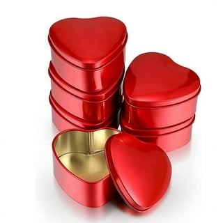 Heart Shaped Plastic Boxes - 36ct