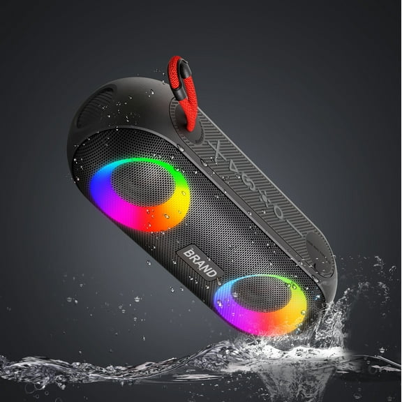 X11 Rugged Bluetooth Speaker – IPX6 Waterproof, Hi-Fi Bass & 24H Playtime | Portable Outdoor Sound