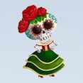 thumbnail image 2 of CafePress - El Dia De Los Muertos Skeleton Girl Long Sleeve T - Long Sleeve Infant T-Shirt, 2 of 2