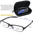 thumbnail image 3 of Gafas de lectura Success Eyewear Fashion, plegables 1.5, 2 pares, 3 of 5
