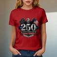 thumbnail image 4 of Independence Day Clothing 4th of July Independence Day USA Flag Short Sleeve Graphic T-Shirts Gym Workout Tshirt Red,XL, 4 of 6