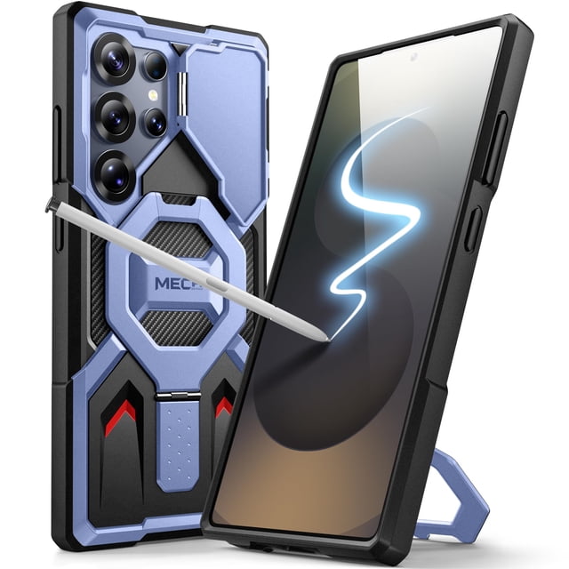 Funda magnética TONGATE para Samsung Galaxy S25 Ultra Blue